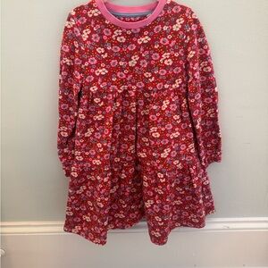 Mini Biden Floral Long Sleeve Dress